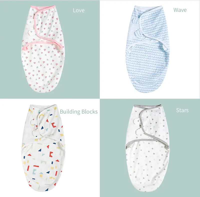 INSULAR New Summer Thick Swaddle 100% Cotton Newborn Infant Bags Wrapping Baby Sleep Sack Diaper Cocoon For Newborns Bags 1pc - Mein Shop