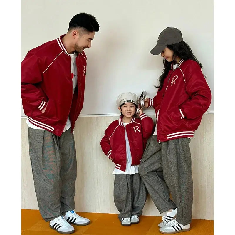 Winter Family Warm Coat Fashion Parent-child Matching Clothes Mom Dad Baby Clothing Korean Father Mother Son Daughter Thick Coat - Mein Shop