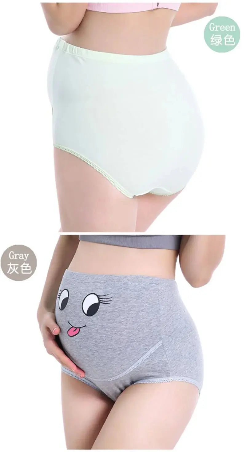 Cotton Panties For Pregnant Maternity Underwear Panty Clothes for Pregnant Women Pregnancy Brief High Waist Maternity Intimates - Mein Shop