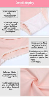Cotton Panties For Pregnant Maternity Underwear Panty Clothes for Pregnant Women Pregnancy Brief High Waist Maternity Intimates - Mein Shop