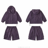 Family Matching Clothes Sets Men Women Baby Coat Shorts Suit Couples Kids Family Look Clothing Parent-Child Matching Costume - Mein Shop