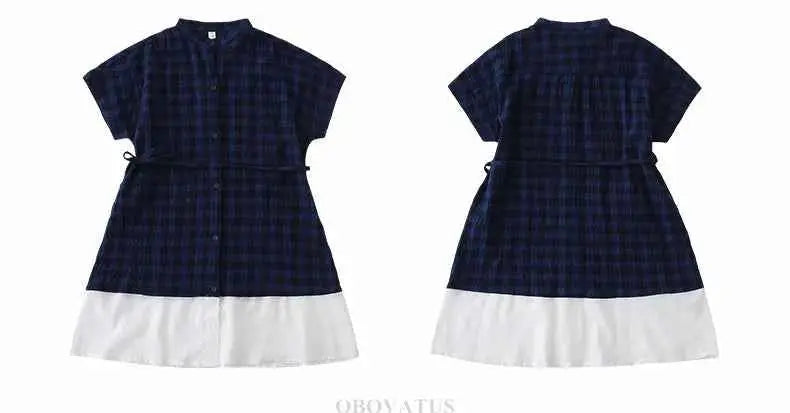 Family Matching Clothes Boy Girl Outfit Set Father and Son Shirt Shorts Suit Mother and Daughter Dress Same Girl Blouse Dress