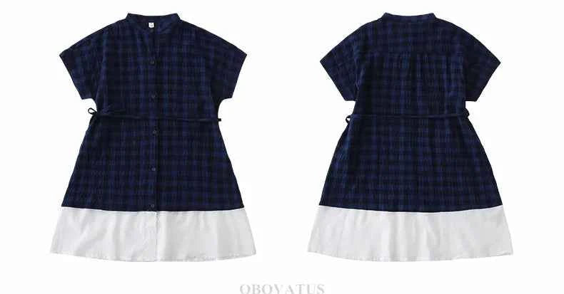 Family Matching Clothes Boy Girl Outfit Set Father and Son Shirt Shorts Suit Mother and Daughter Dress Same Girl Blouse Dress