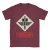 Men's T-Shirt Manowars Casual Pure Cotton Tee Shirt Short Sleeve T Shirts O Neck Tops 4XL 5XL