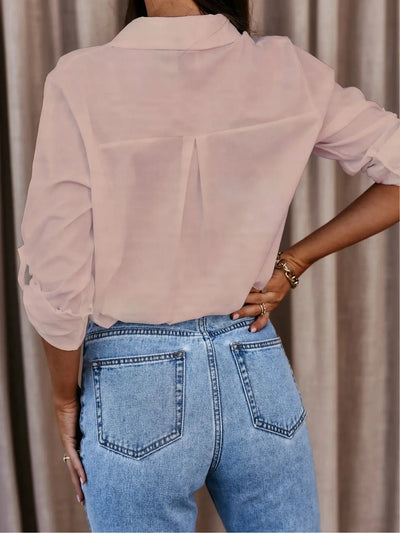 Women Blouse White Shirt Button-down Top Camisas Tendencia Chemisier Femme Camisa Feminina Social Elegante 한국 여성 옷 Women's Top - Mein Shop