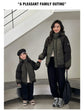 Family Matching Warm Clothes Winter Daughter Mother Thick Padded Coat Son Father Quilted Jacket Parents and Children Clothing - Mein Shop