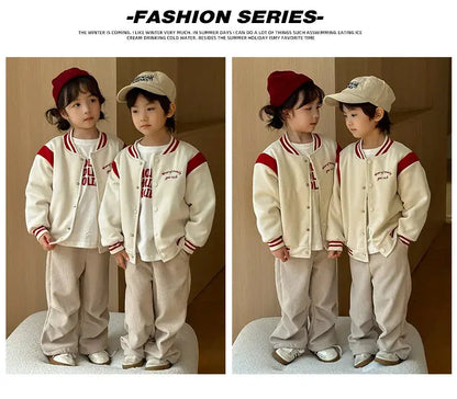 Winter Jacket for The Whole Family Warm Thick Coat Fashion Korean Father Mother and Daughter Son Children Long Sleeve Outerwear - Mein Shop