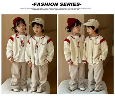 Winter Jacket for The Whole Family Warm Thick Coat Fashion Korean Father Mother and Daughter Son Children Long Sleeve Outerwear - Mein Shop