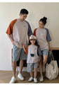 Summer Vacation Wear Father Mother Kids Family Clothing Sets Tshirt Shorts 2PCS Family Look Outfits Couple Child Costume Suit - Mein Shop