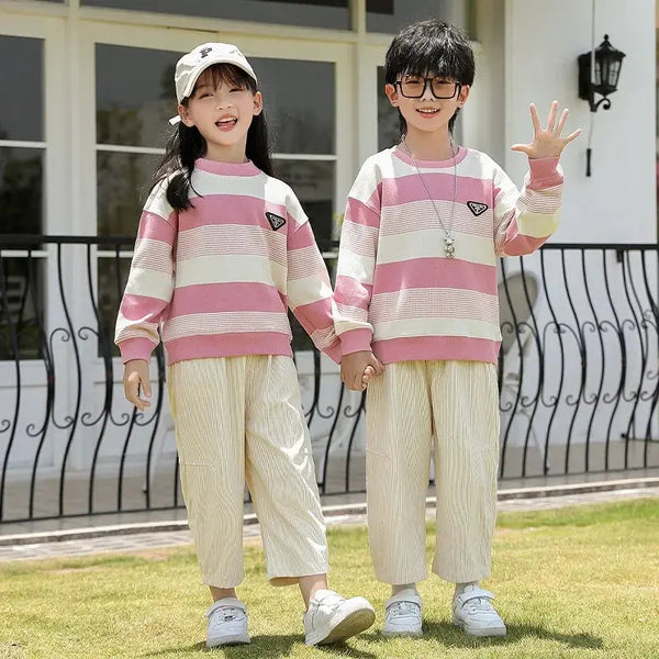 Family Couple Sweatshirts Matching Set Fashion Autumn Father Mother and Son Daughter Clothes Korean Parents and Children Outfits - Mein Shop