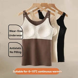 Neue Mode Schwangere Damen Weste Warmes Top für Herbst und Winter, kein BH nötig, Stilltop für werdende Mütter