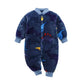 Newborn Baby Spring Winter Clothes Infant Jacket for Girls Jumpsuit for Boys Soft Flannel Bebe Romper Baby Clothes 0-18 Month - Mein Shop