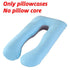 Pregnant Pillow Case Maternity Pillow Case Pure Cotton Cover Multifunction U-shape for Pregnant Women - Mein Shop