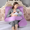 Pregnant Pillow Case Maternity Pillow Case Pure Cotton Cover Multifunction U-shape for Pregnant Women - Mein Shop