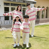 Family Couple Sweatshirts Matching Set Fashion Autumn Father Mother and Son Daughter Clothes Korean Parents and Children Outfits - Mein Shop