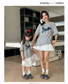 Family Clothing Set Tshirt Shorts Skirt Suit Set Family Look Fashion Mother Father Baby Boy Girl Clothes Family Matching Outfits - Mein Shop