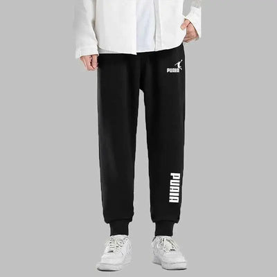 PUAIA Print Sport Jogginghosen Herren Herbst/Winter Neue Fitness Lose Passform Streetwear Hosen