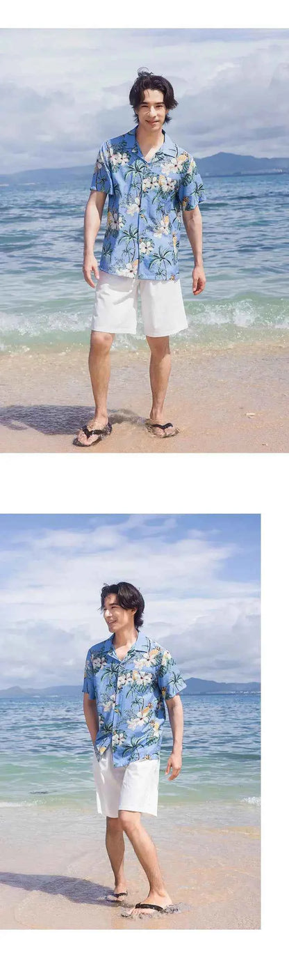 Beach Ware Clothes for Family Vacation 2025 Dad and Son Matching Shirts Oufits Sea Mom Daughter Equal Dresses Women Sexy Dress