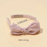 Baby Accessories For Newborn Toddler Kids Baby Girl Boy Hairband Cotton Hair Hoop Exquisite Printed Large Bow Hair Accessories - Mein Shop