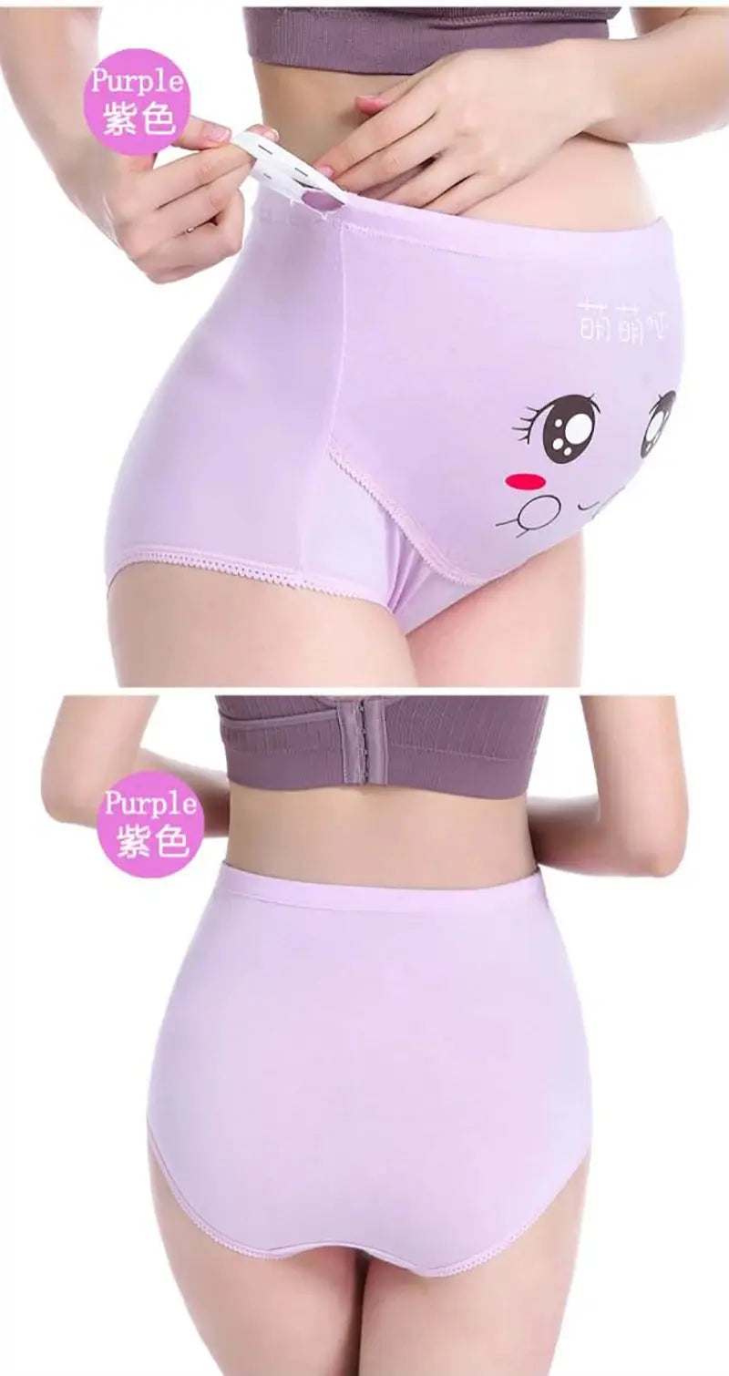 Cotton Panties For Pregnant Maternity Underwear Panty Clothes for Pregnant Women Pregnancy Brief High Waist Maternity Intimates - Mein Shop