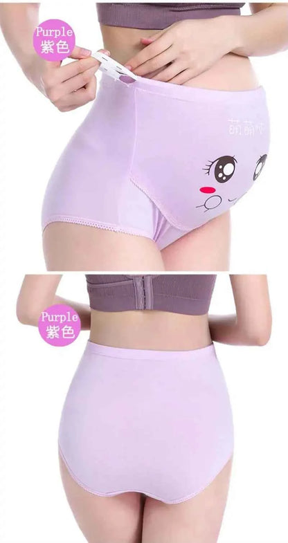 Cotton Panties For Pregnant Maternity Underwear Panty Clothes for Pregnant Women Pregnancy Brief High Waist Maternity Intimates