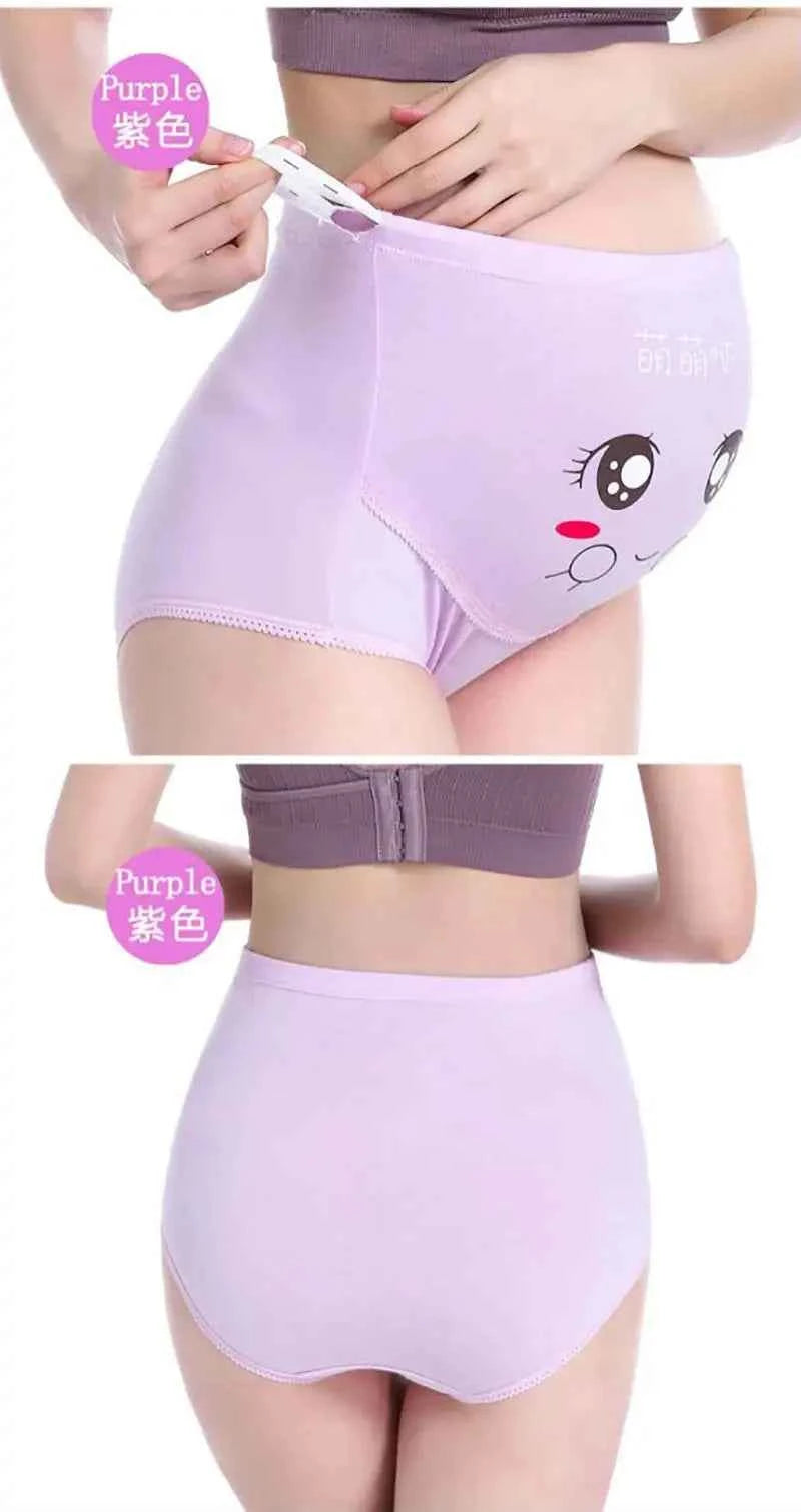 Cotton Panties For Pregnant Maternity Underwear Panty Clothes for Pregnant Women Pregnancy Brief High Waist Maternity Intimates