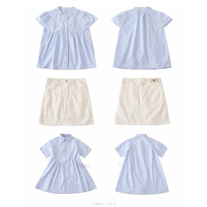 Family Look Matching Clothes Set Matching Family Outfits Family Matching Clothes Mother And Daughter Dress Father Son Clothing - Mein Shop