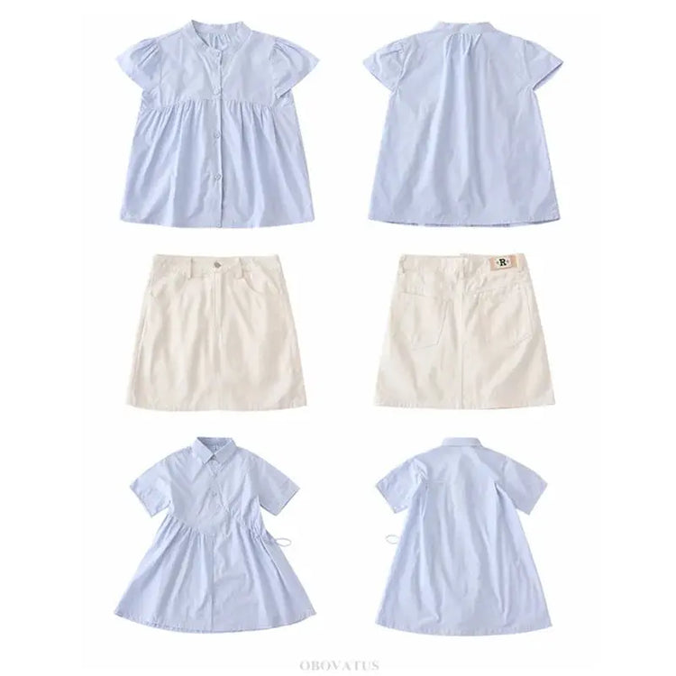 Family Look Matching Clothes Set Matching Family Outfits Family Matching Clothes Mother And Daughter Dress Father Son Clothing - Mein Shop