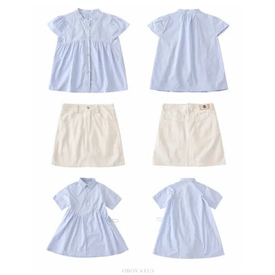 Family Look Matching Clothes Set Matching Family Outfits Family Matching Clothes Mother And Daughter Dress Father Son Clothing - Mein Shop