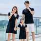Coordinated Outfits for Family Matching Clothes Mother and Daughter Black Dress Father and Son Kid Shirt Outfits Dad Child Sets - Mein Shop