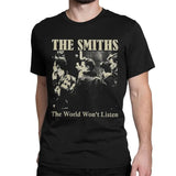 Men's T-Shirt The Smiths Crazy Cotton Tee Shirt Short Sleeve T Shirt Round Collar Clothes Plus Size Mein Shop