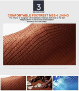 Leather Men Shoes Sneaker Trend Sports Running Breathable Men‘s Sneakers Non-slip Footwear Shoe for Male Walking Autumn