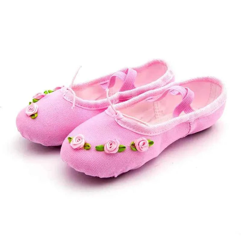 shoes woman 2024 trend Ballet flats Line dance shoes comfortable Ballet core Ballerinas shoes for dancing child girl adult shoe