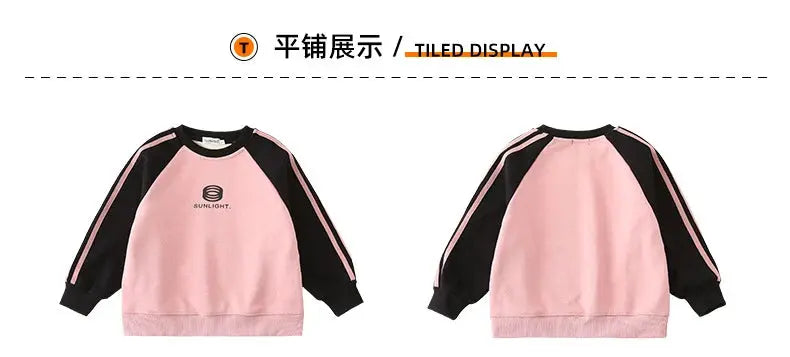 Parents and Children Warm Sweatshirts for The Whole Family Clothes Winter Father Mother and Son Daughter Thick Long Sleeve Tops - Mein Shop