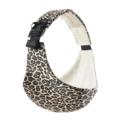 Baby Going Out Safety Carrier Simple Leopard Pattern Portable Front Hug Type Back Baby Out of the Baby Artifact Waist Stool - Mein Shop