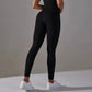 Sport Brand AL Workout Gym Yoga Pants Seamless Honey Peach Hip Women&