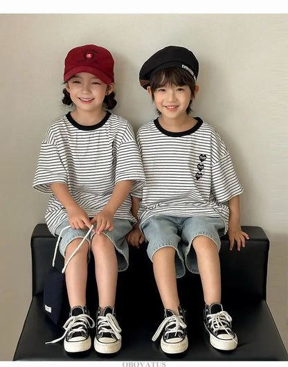 Family Vacation 2025 Summer Tshirt Shorts Clothing Set Family Matching Outfit Holiday Party Clothes Wear Couple Child Costume - Mein Shop