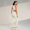 Yoga Clothing Set Women's High Waisted Leggings and Top Two Piece Seamless Fitness Exercise Clothing Fitness Workout Underwear - Mein Shop
