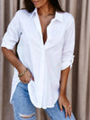 Women Blouse White Shirt Button-down Top Camisas Tendencia Chemisier Femme Camisa Feminina Social Elegante 한국 여성 옷 Women's Top - Mein Shop
