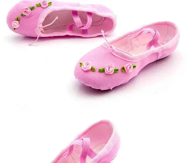 shoes woman 2024 trend Ballet flats Line dance shoes comfortable Ballet core Ballerinas shoes for dancing child girl adult shoe