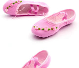 shoes woman 2024 trend Ballet flats Line dance shoes comfortable Ballet core Ballerinas shoes for dancing child girl adult shoe