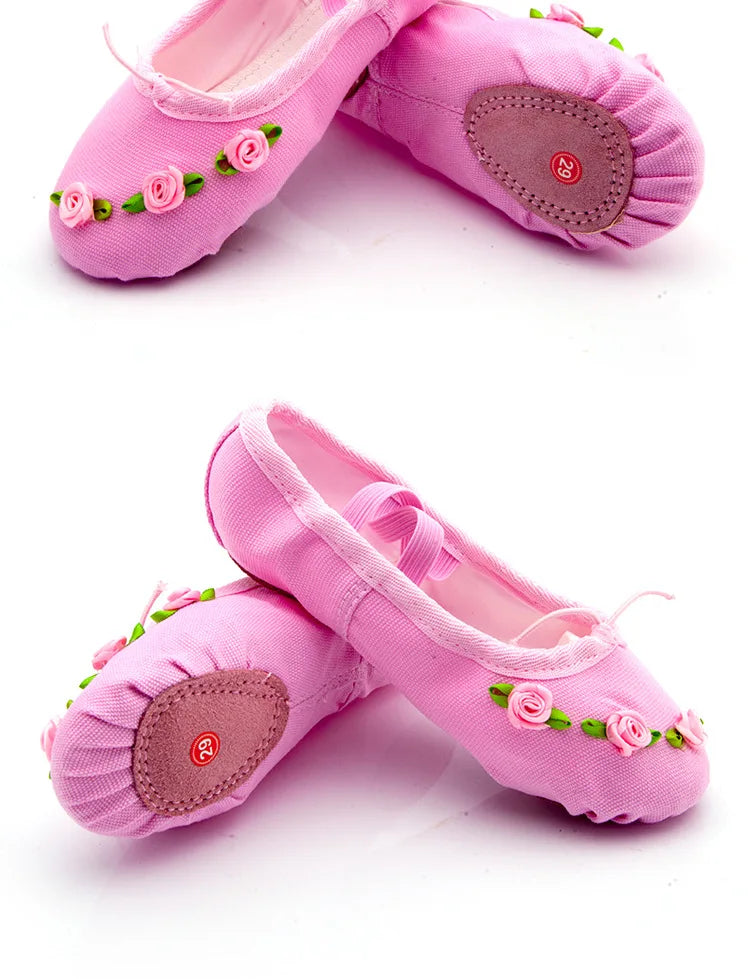 shoes woman 2024 trend Ballet flats Line dance shoes comfortable Ballet core Ballerinas shoes for dancing child girl adult shoe