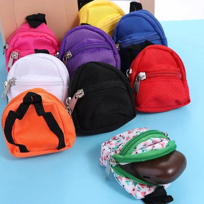Gifts Dolls Accessories 1/6 BJD Rucksack With Zipper - Mein Shop