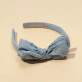 Baby Accessories For Newborn Toddler Kids Baby Girl Boy Hairband Cotton Hair Hoop Exquisite Printed Large Bow Hair Accessories - Mein Shop