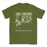 Men's T-Shirt The Smiths Crazy Cotton Tee Shirt Short Sleeve T Shirt Round Collar Clothes Plus Size Mein Shop