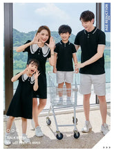 Coordinated Outfits for Family Matching Clothes Mother and Daughter Black Dress Father and Son Kid Shirt Outfits Dad Child Sets - Mein Shop