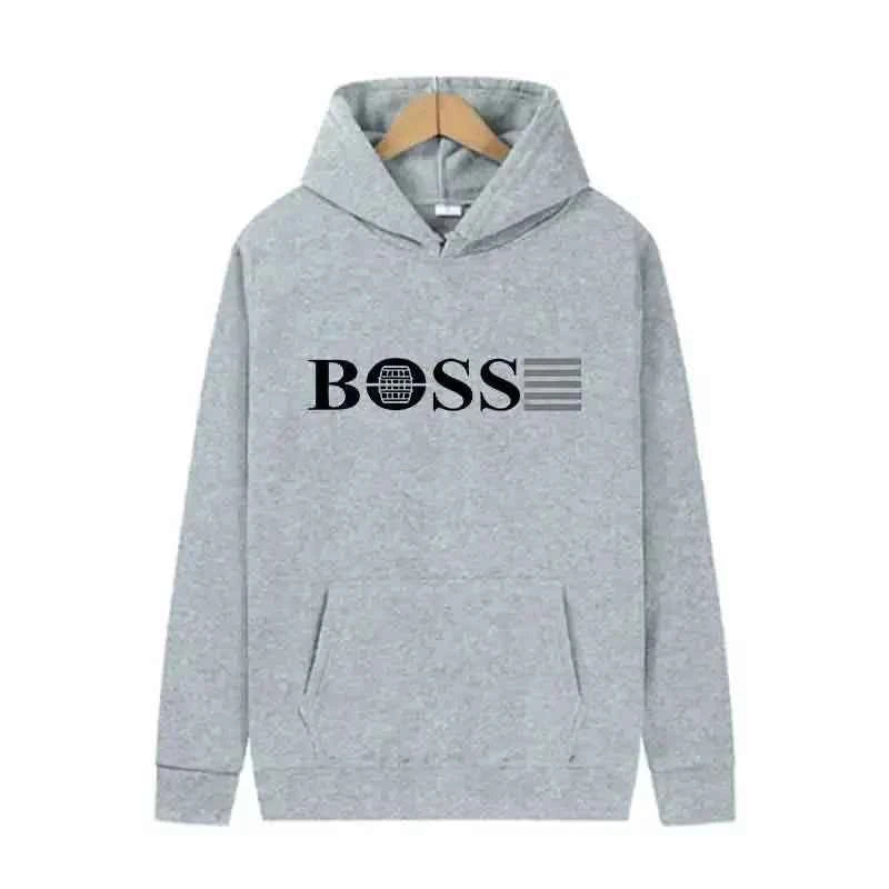 Outdoor Sports Jogging Hoodie Fashion Trends Hoodie Tops Men Casual Streetwear Pullover Spring Autumn Unisex Clothing