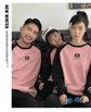 Parents and Children Warm Sweatshirts for The Whole Family Clothes Winter Father Mother and Son Daughter Thick Long Sleeve Tops - Mein Shop
