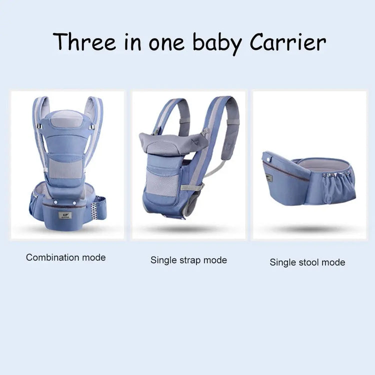 Newborn Ergonomic Baby Carrier Backpack Infant Baby Hipseat Carrier Front Facing Ergonomic Kangaroo Baby Wrap Sling Travel - Mein Shop