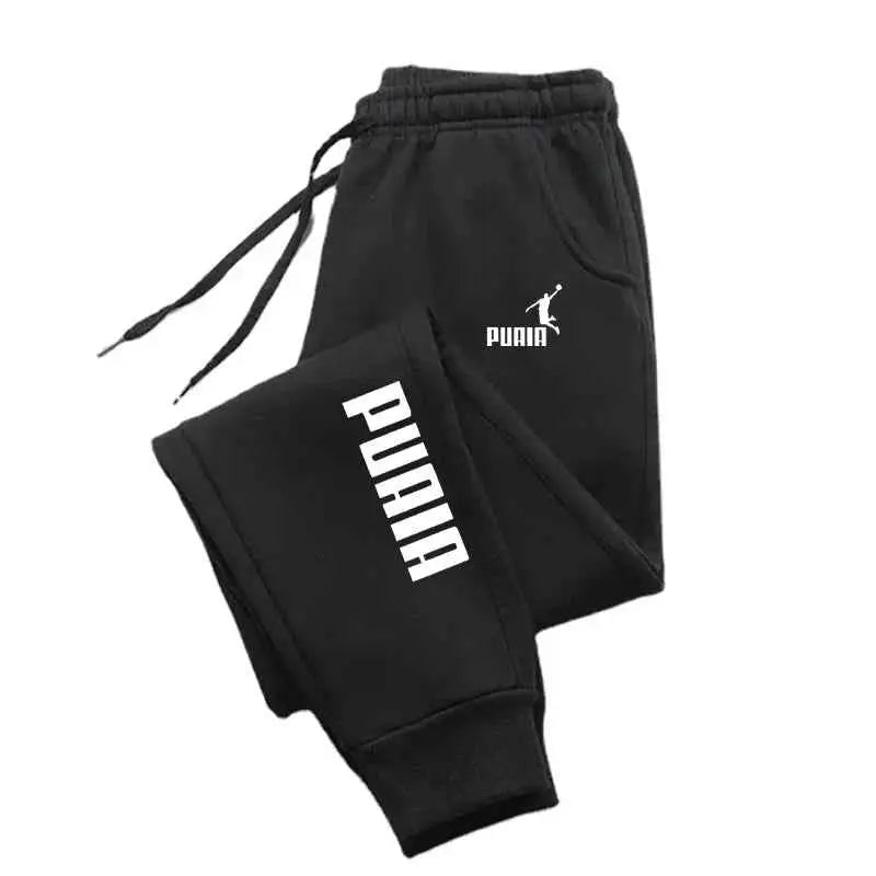 PUAIA Print Sport Jogginghosen Herren Herbst/Winter Neue Fitness Lose Passform Streetwear Hosen